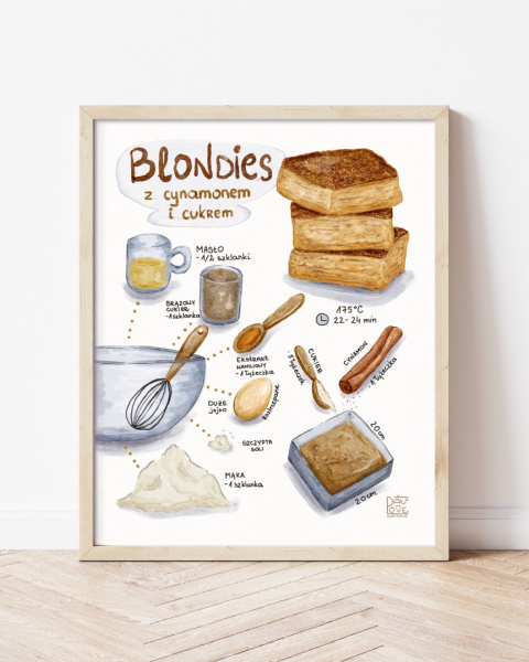 Plakat Blondies zdjęcie drugie  w rozmiarze 30x40